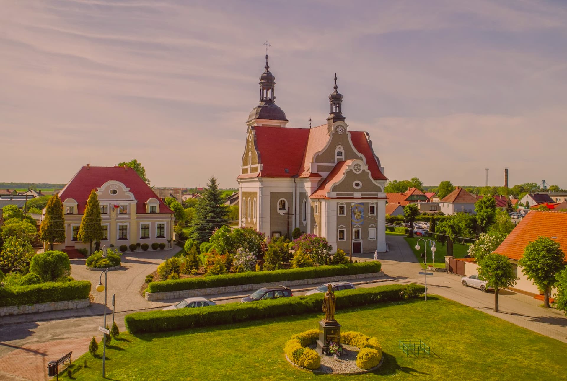 Obraz kościoła pw. Św. Michała Archanioła w Pogorzeli