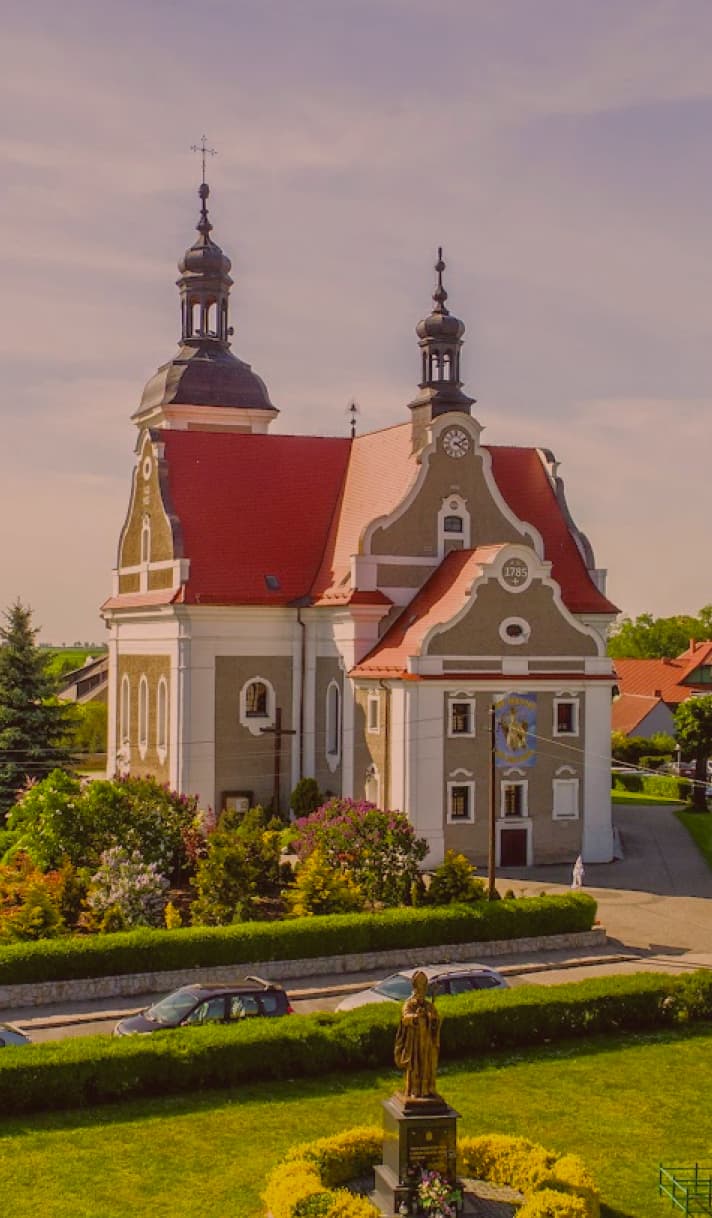 Obraz kościoła pw. Św. Michała Archanioła w Pogorzeli